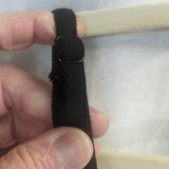 NWT 41 HAWTHORN Fraidy Knit Surplice Dress Black Summer Size Large - Picture 4 of 15